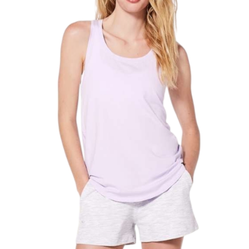 Lululemon Love Tank Purple Women 8 Cotton Relaxed Fit Sleeveless